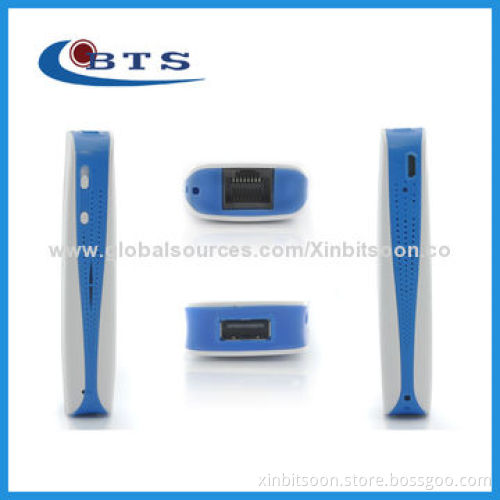 Low Price, Pocket Wi-fi, 3G Wireless Router with Power Bank 1,800mAh Li-polymer Battery